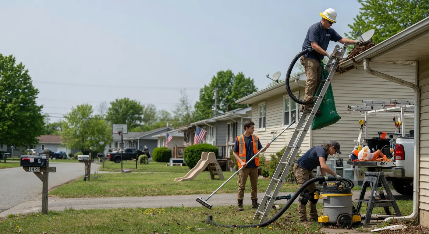 Gutter Installation in Sherrard, IL near me